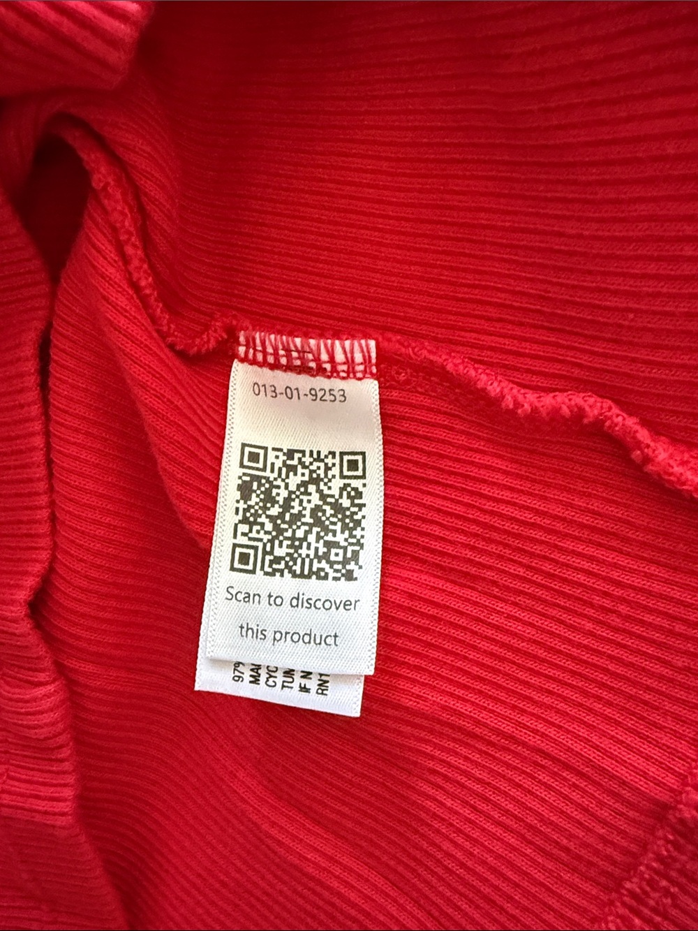Universal Thread Red Scoop Neck Ribbed Top Size Large - Picture 8 of 9